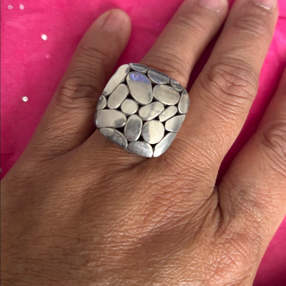 John Hardy Sterling Silver Pebble Ring - image 2